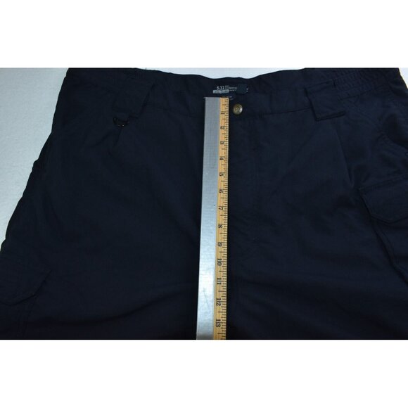 5.11 Tactical Taclite Pro 9 Mens Shorts Size 42 Navy Blue Rip Stop Cargo - Picture 12 of 13